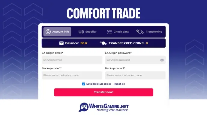 comfort trade ico