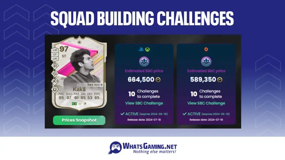 squad building challenges