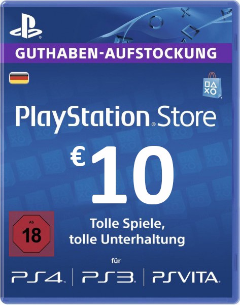Playstation Network PSN DE 10€