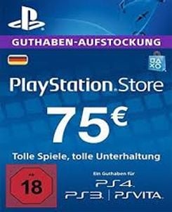 Playstation Network PSN DE 75€