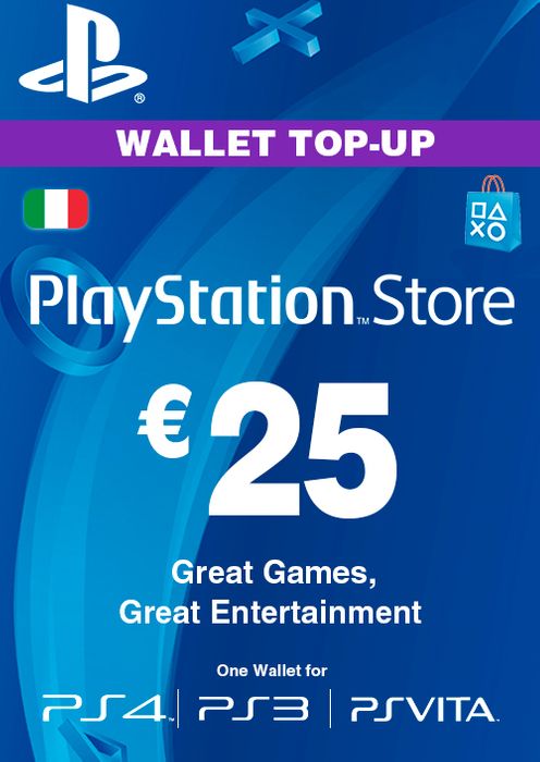 Playstation Network PSN IT 25€