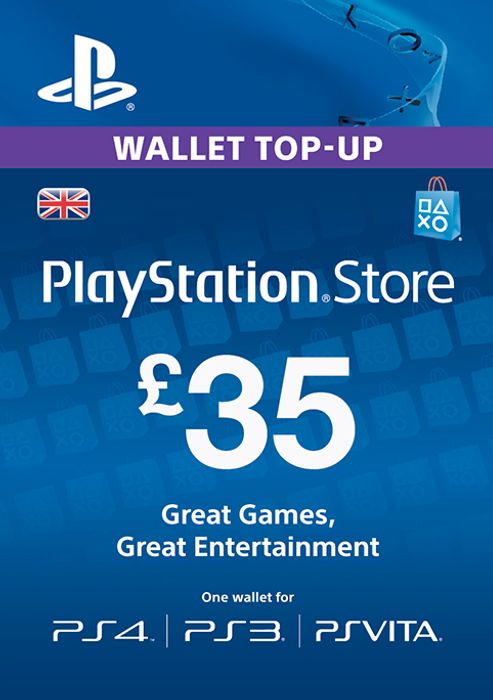 Playstation Network PSN UK 35£