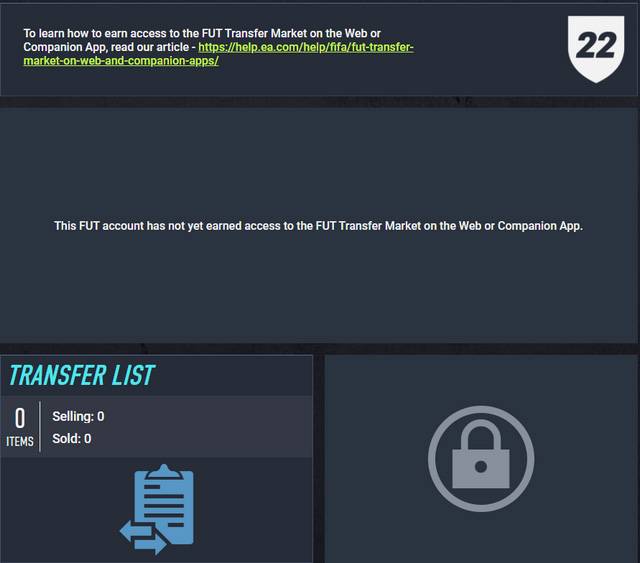 unlock webapp fifa ea transfer market