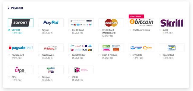 Payment methods to buy FIFA Coins