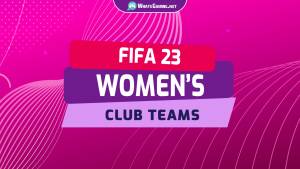 Equipos de clubes femeninos de FIFA 23