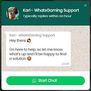 WhatsGaming FUT 20 Coins Assistance Whatsapp